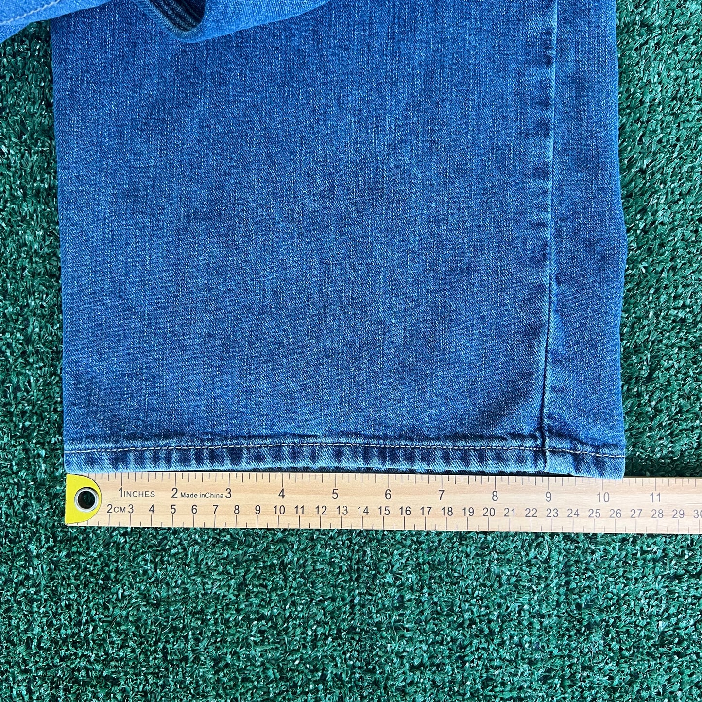 90s Y2K GAP Worker Baggy Wide-Leg Blue Jeans - 37x32" 20.5" Openings