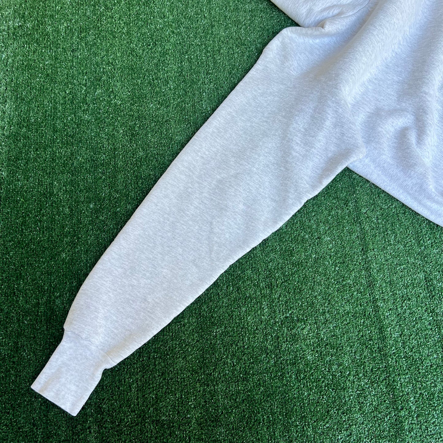 Vintage 80s Men's Snow Creek Blank Light Gray Reverse Weave Hoodie - XL 26x28" USA