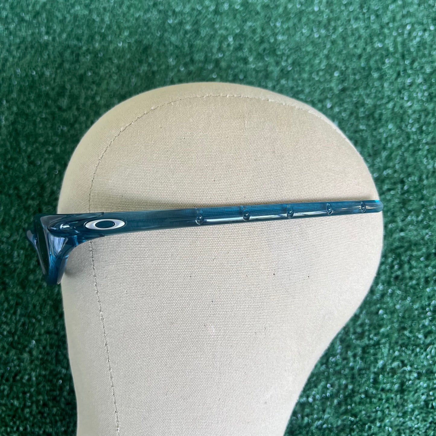 Vintage Y2K Oakley Four S Small Ice Blue Frame Light Blue Lens Blade 2 Wesley Snipes