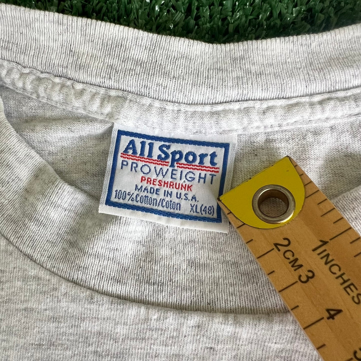 90s Maui & Sons Surf Shark Gray T-Shirt - XL