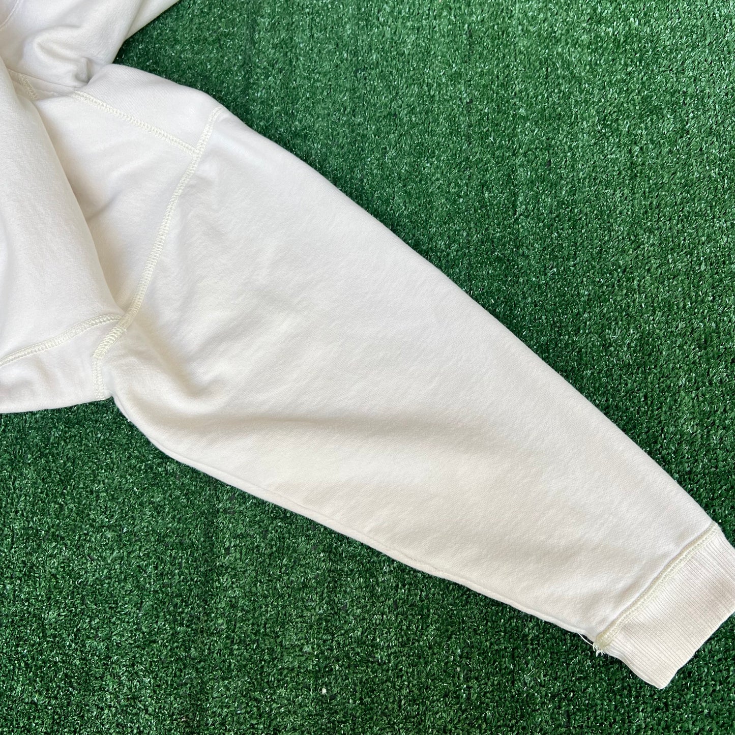 Vintage Y2K Ecko Untld. Hoody Rhino Skater Cream White Heavyweight Hoodie XL