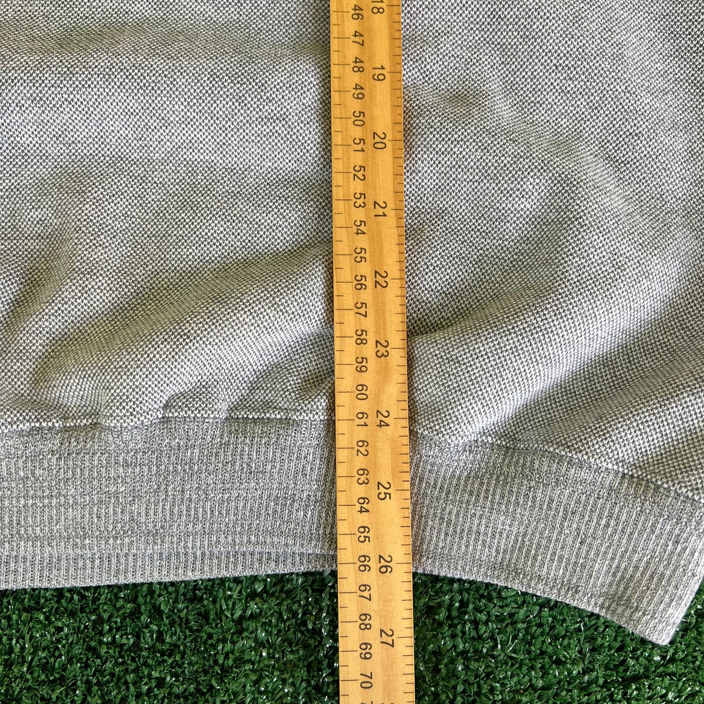 90s Puma NFL Cleveland Browns Gray Striped Sweatshirt - Large