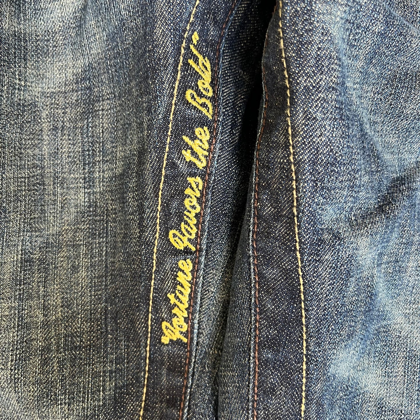 Vintage Y2K Men's Parish Wide-Leg Blue Jeans 42x32" 21" Opens Southpole Style