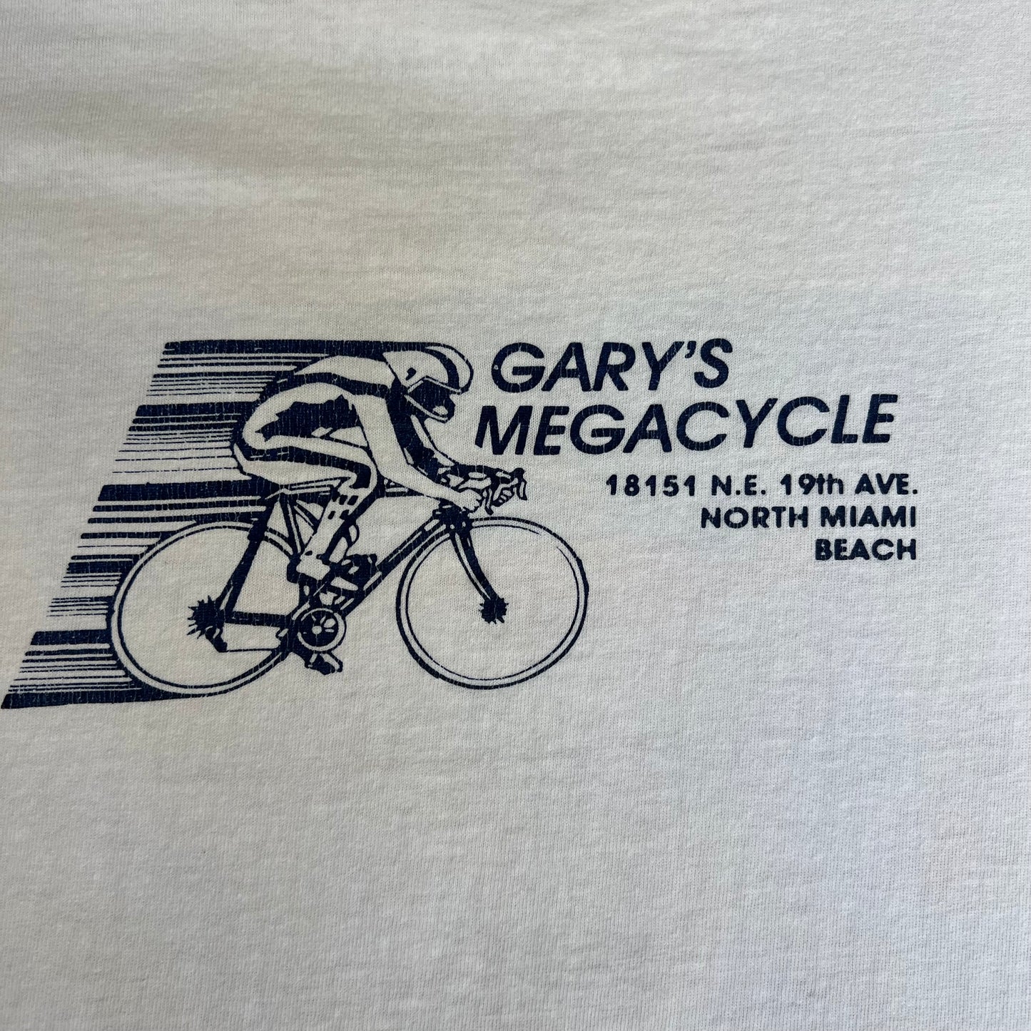 Vintage 1988 Men's Miami Bud Light Coke Triatholon Cartoon White T-Shirt - XL USA