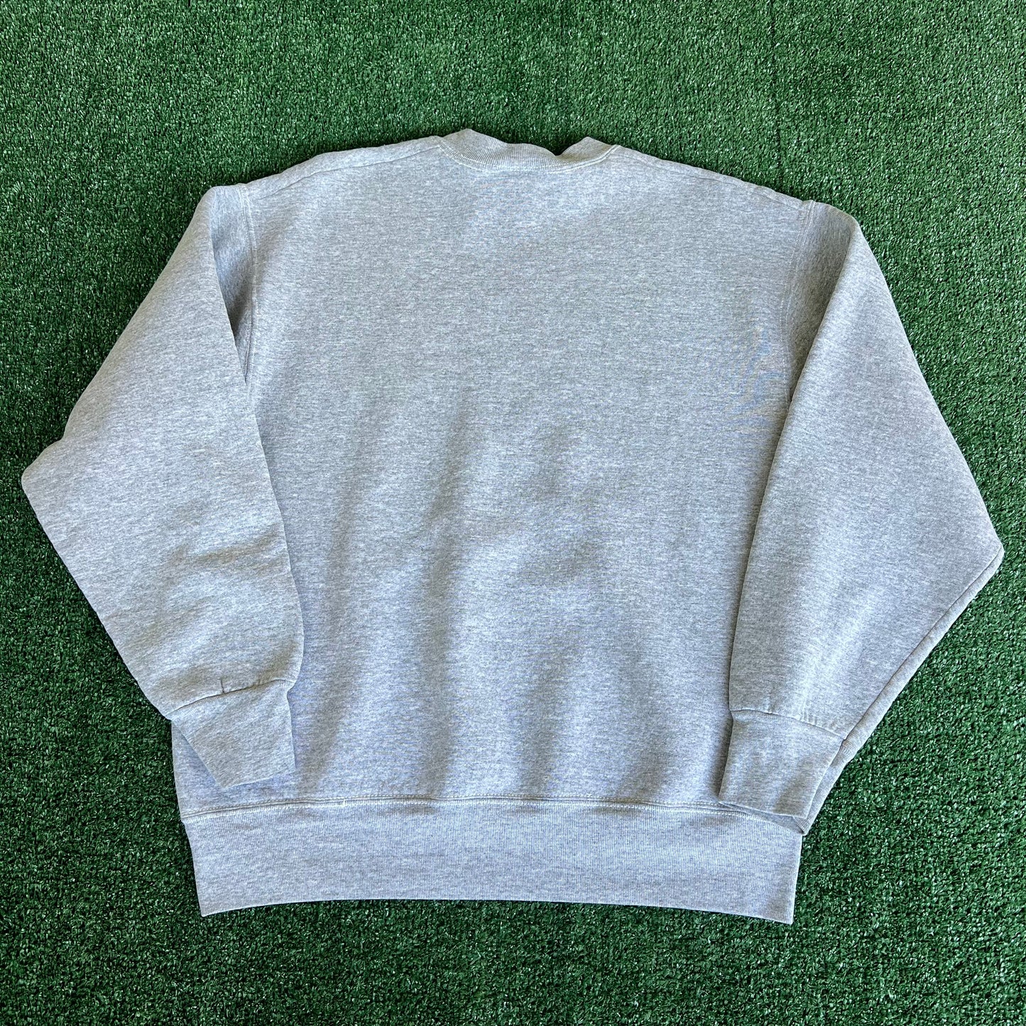 90s Pro Player NFL Green Bay Packers Gray Spellout Sweatshirt - Large