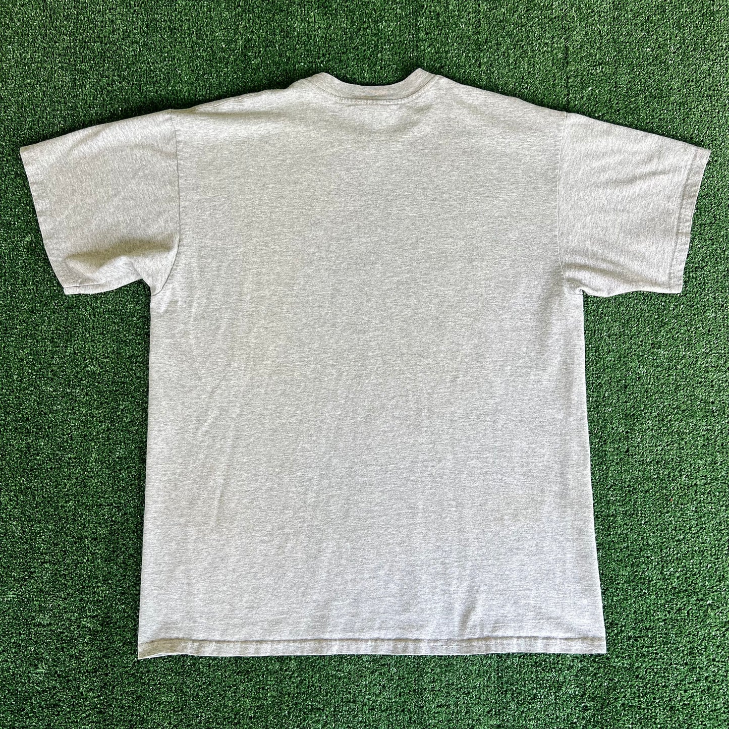 90s Nike Athletics White Tag N64 Logo Gray T-Shirt - Oversized Large