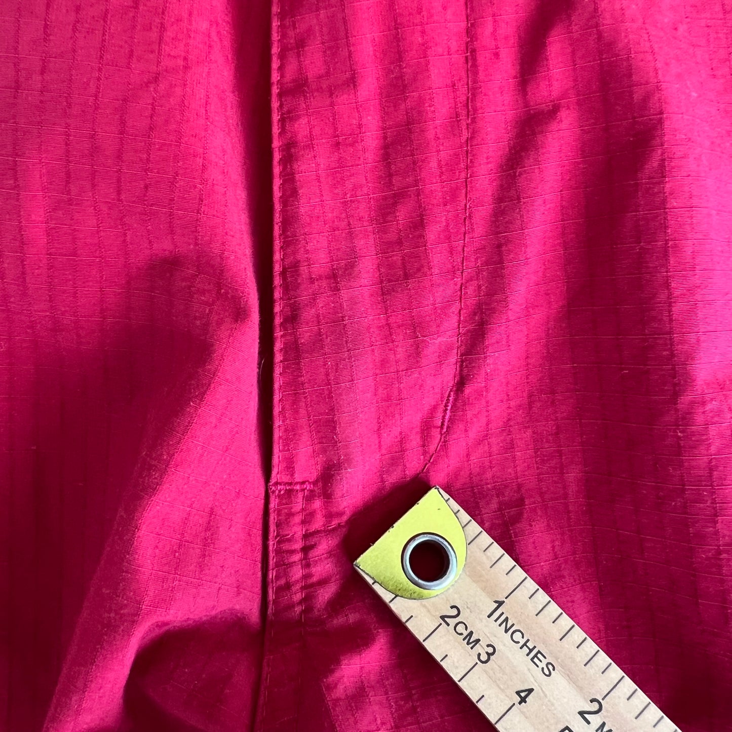 Y2K Tommy Hilfiger Red Baggy Wide-Leg Windbreaker Pants  - 2XL 40x30" 20.5" Openings