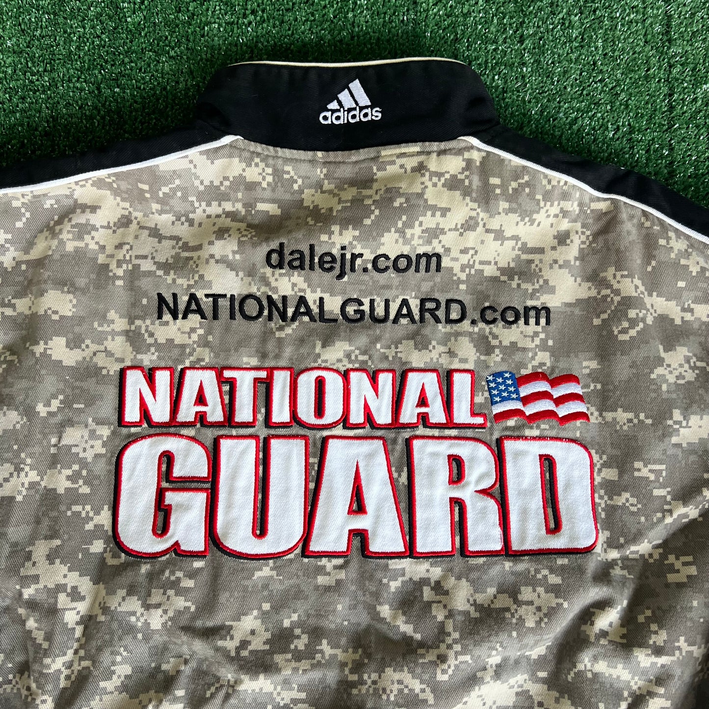 Y2K Chase Nascar Dale Jr. National Guard Digital Camo Jacket XL