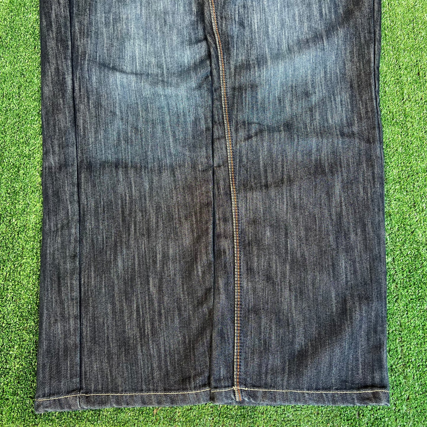 Vintage Y2K Mens Mecca Baggy Straight Blue Jeans - 39x32" 18" Opens Southpole Style