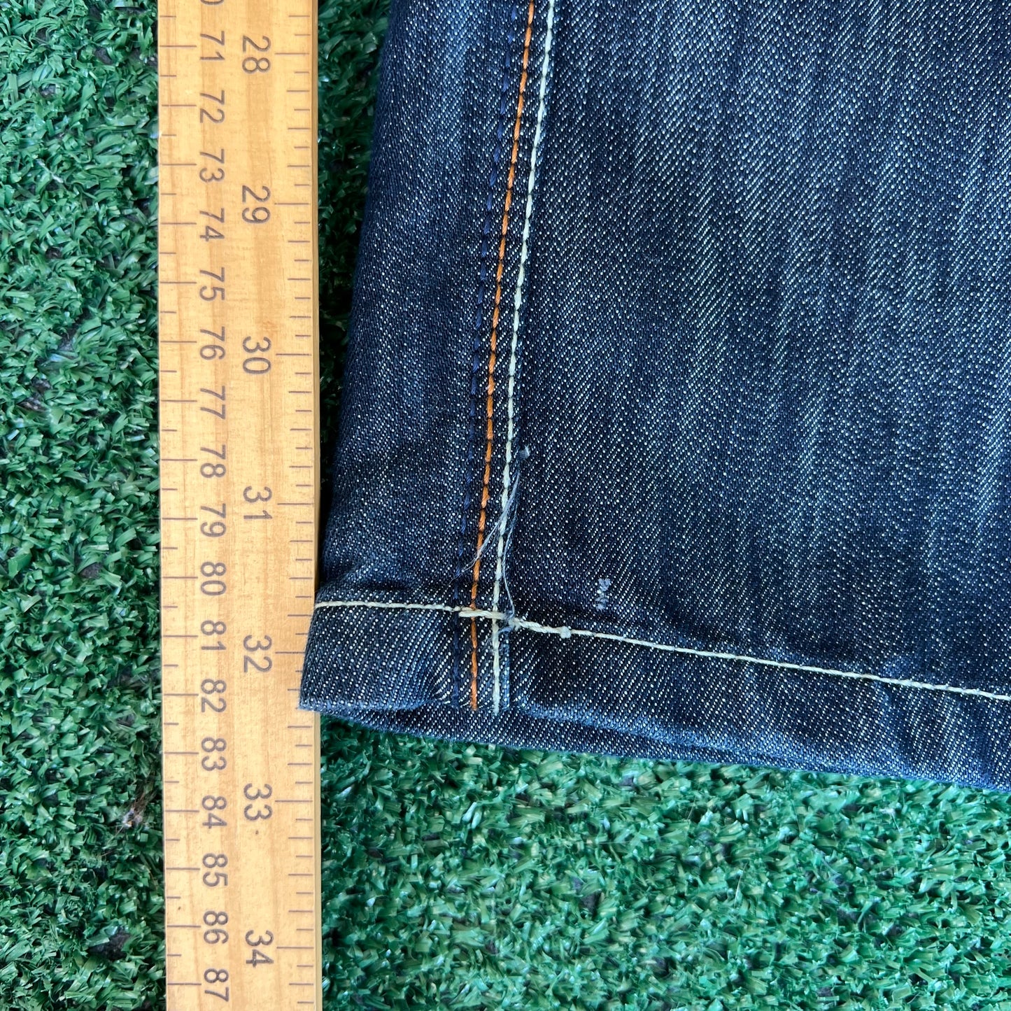 Vintage Y2K Mens Mecca Baggy Straight Blue Jeans - 39x32" 18" Opens Southpole Style