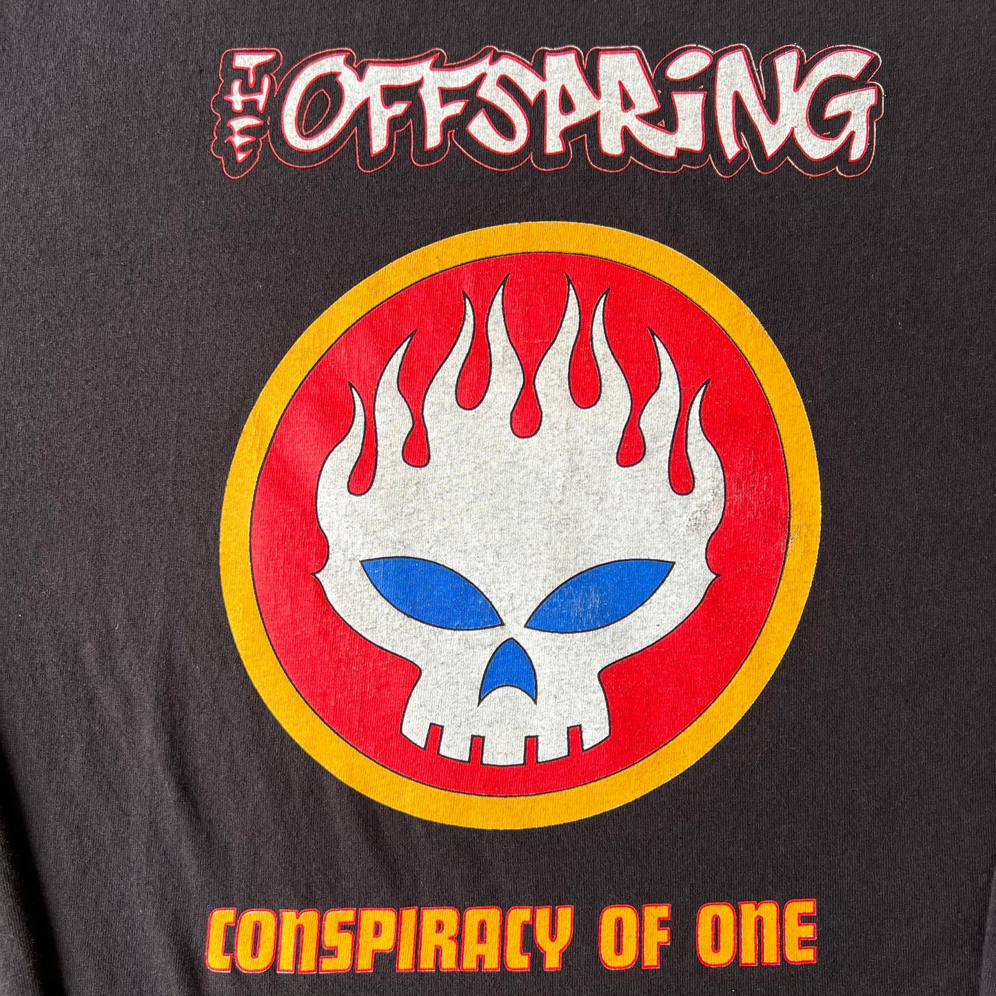 VTG 2000 The Offspring x Cypress Hill Conspiracy of One North American Tour Black Long Sleeve T-Shirt - XL