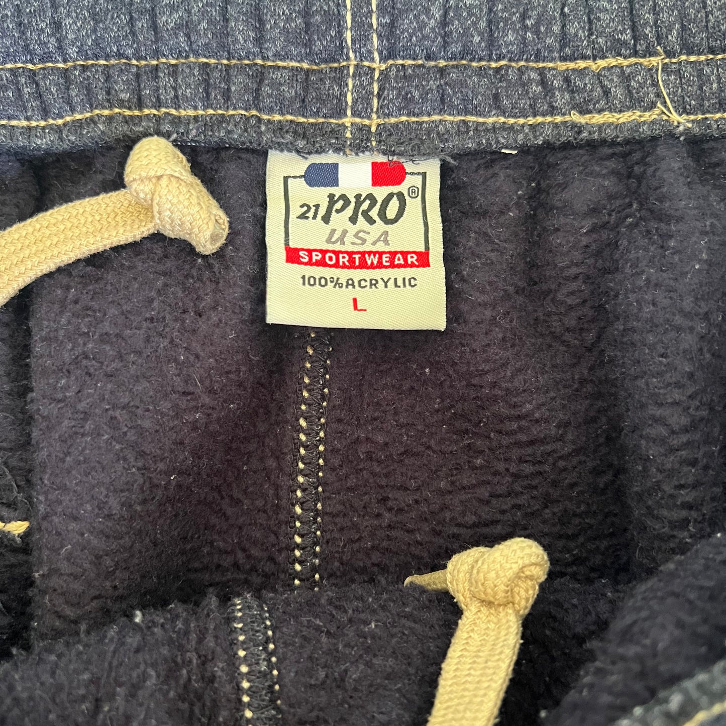 Y2K Baggy Wide-Leg Cargo Sweatpants Dark Gray - Large 34x29.25" 21" Openings