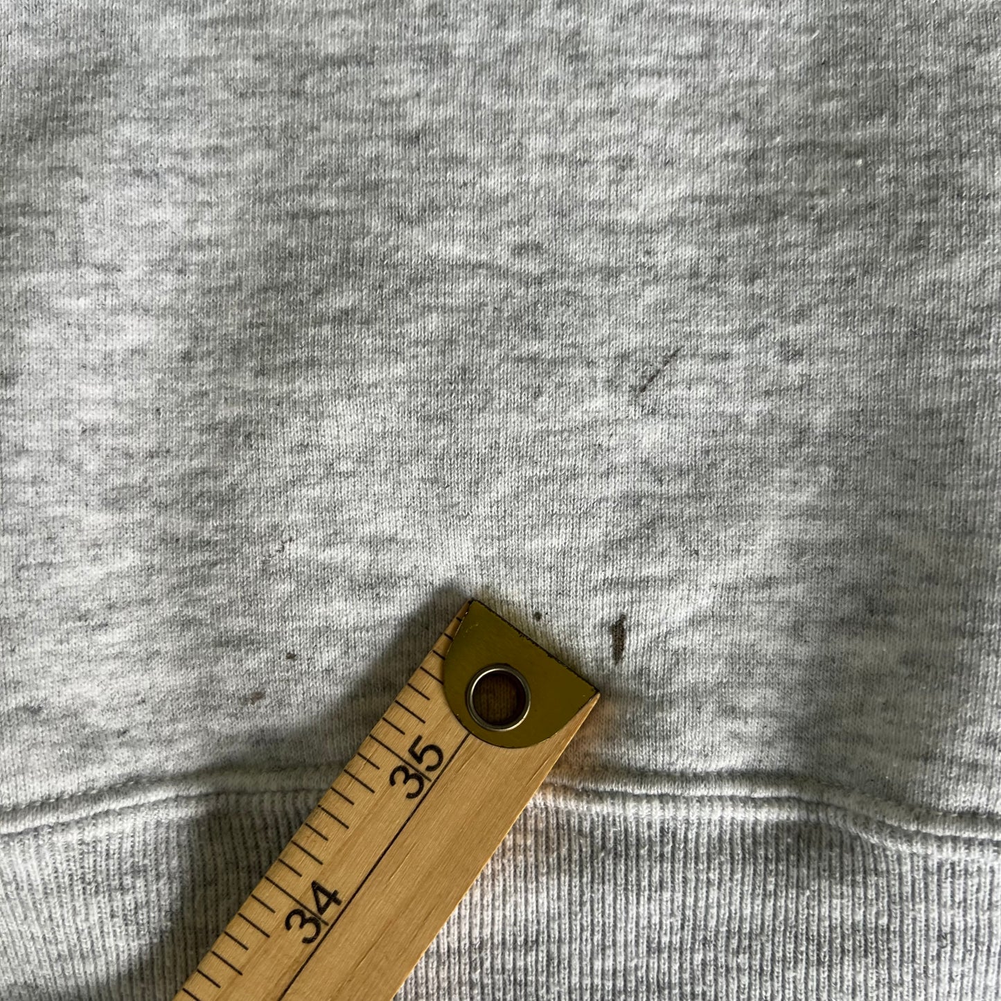 90s Russell Athletic Blank Gray Sweatshirt - Small