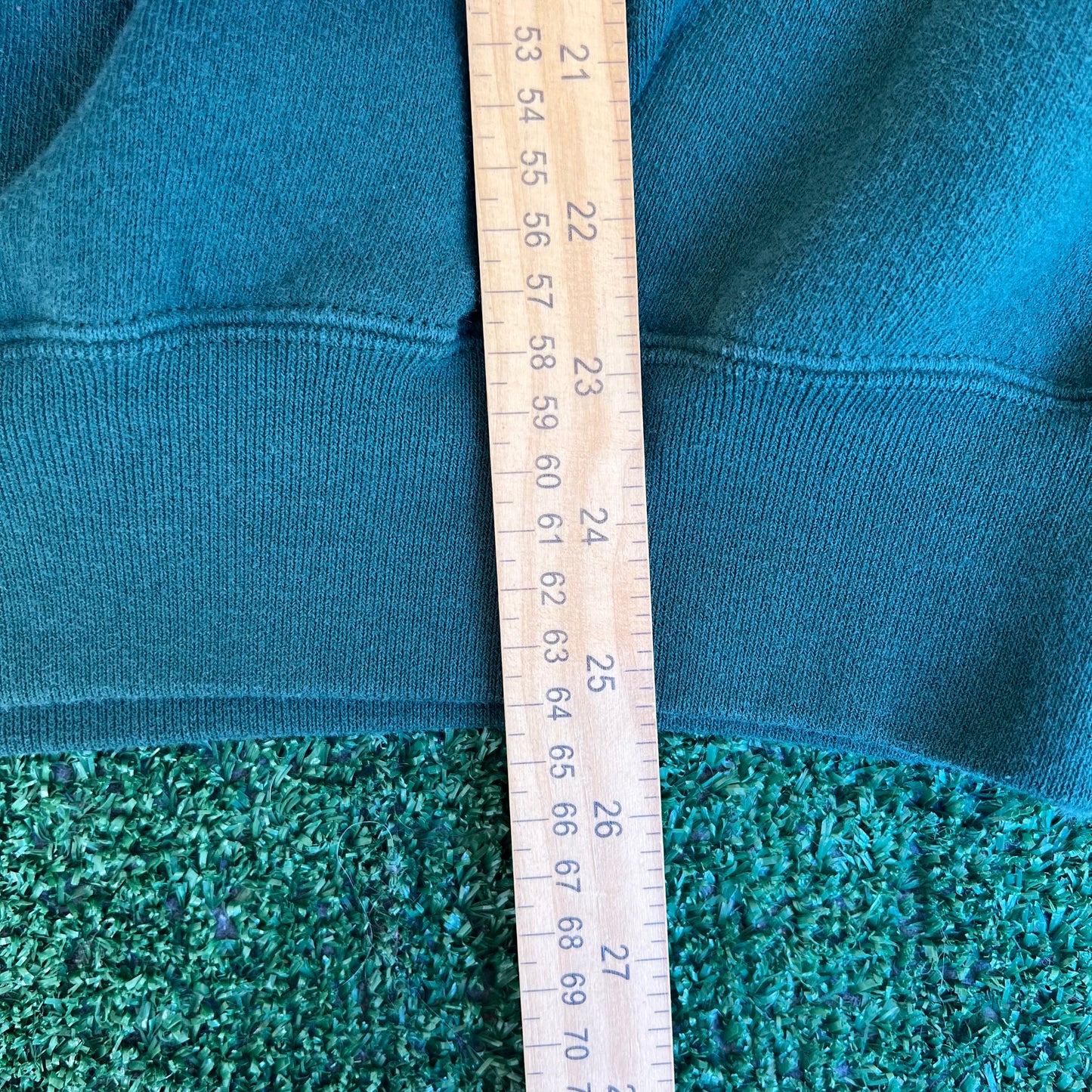VTG 90s Men's University of South Florida USF Bulls Green Boxy Sweatshirt - Large