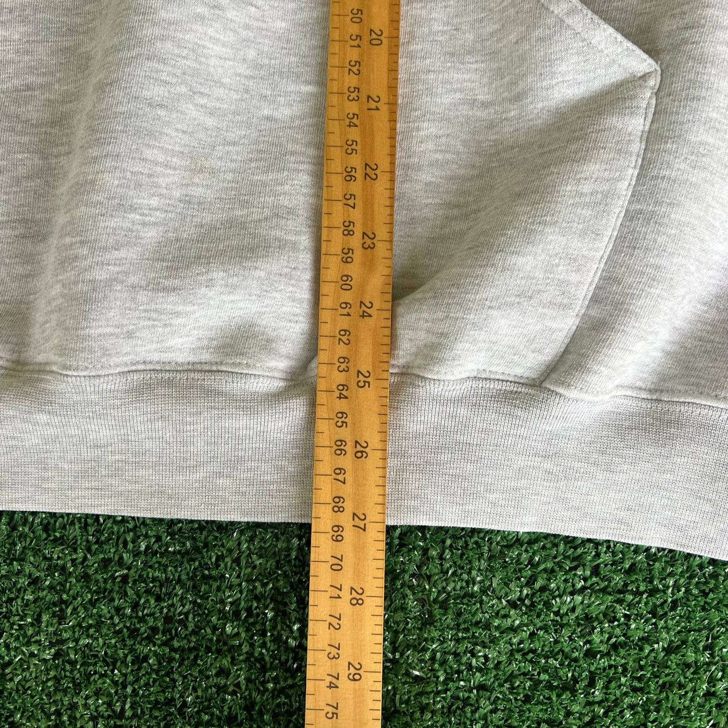 90s Nike NFL Dallas Cowboys Center Swoosh Gray Boxy Hoodie - 2XL