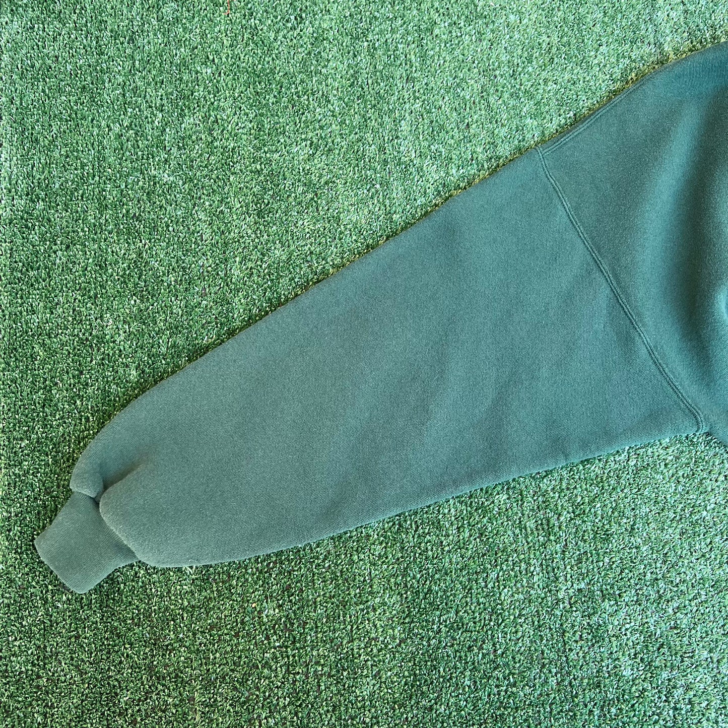 VTG 90s Men's University of South Florida USF Bulls Green Boxy Sweatshirt - Large
