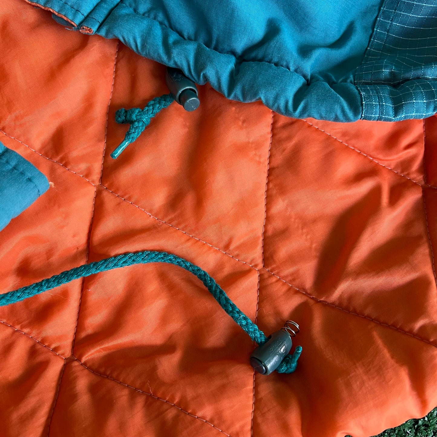 90s Starter NFL Miami Dolphins Teal Puffer Coat - XL