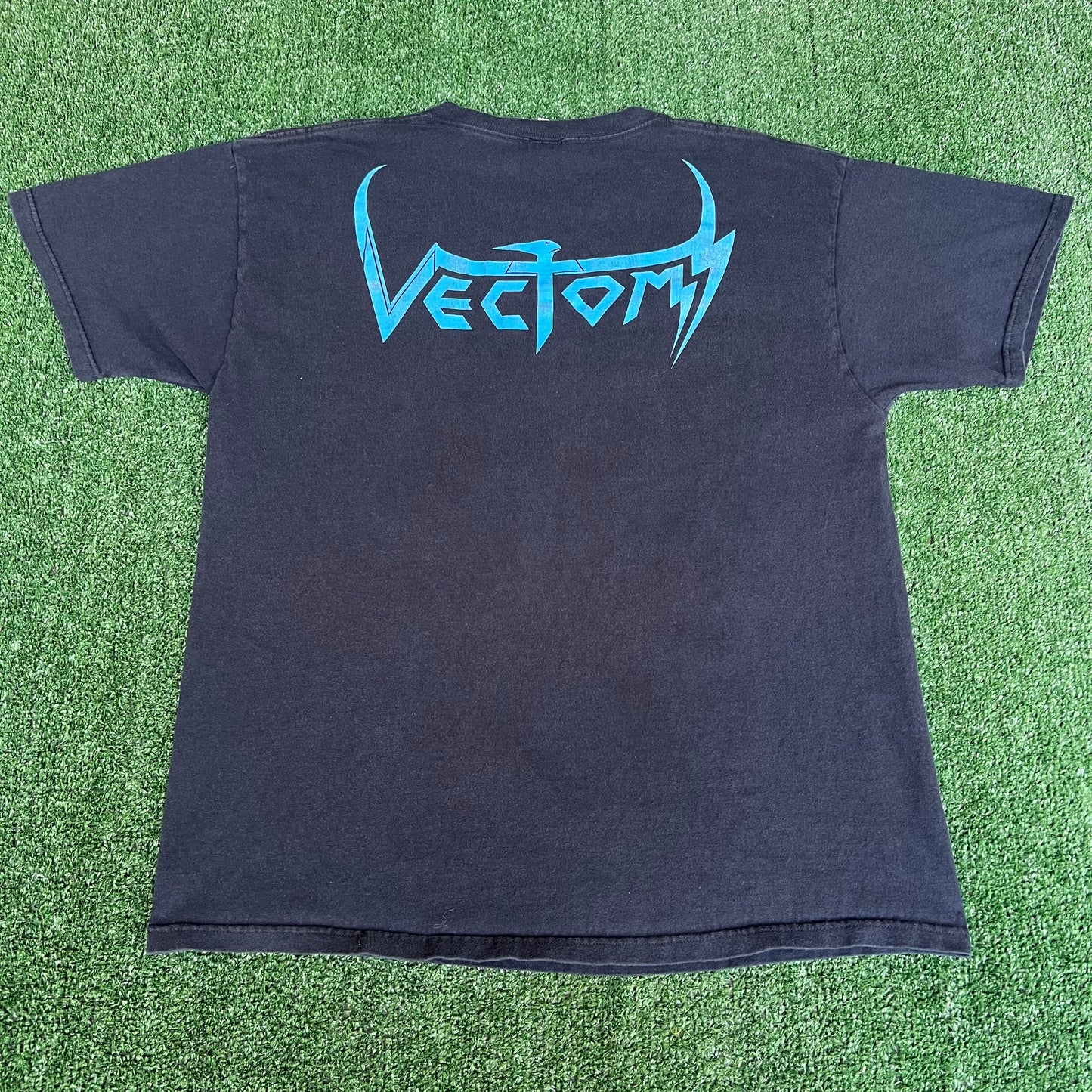Rare Vintage Y2K 2006 Men's Vectom German Thrash Metal Band Black T-Shirt - XL