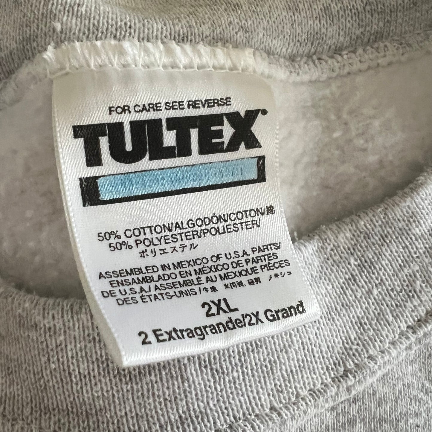 90s Busch Gardens Extinction is Forever Nature Animals Gray Sweatshirt - 2XL