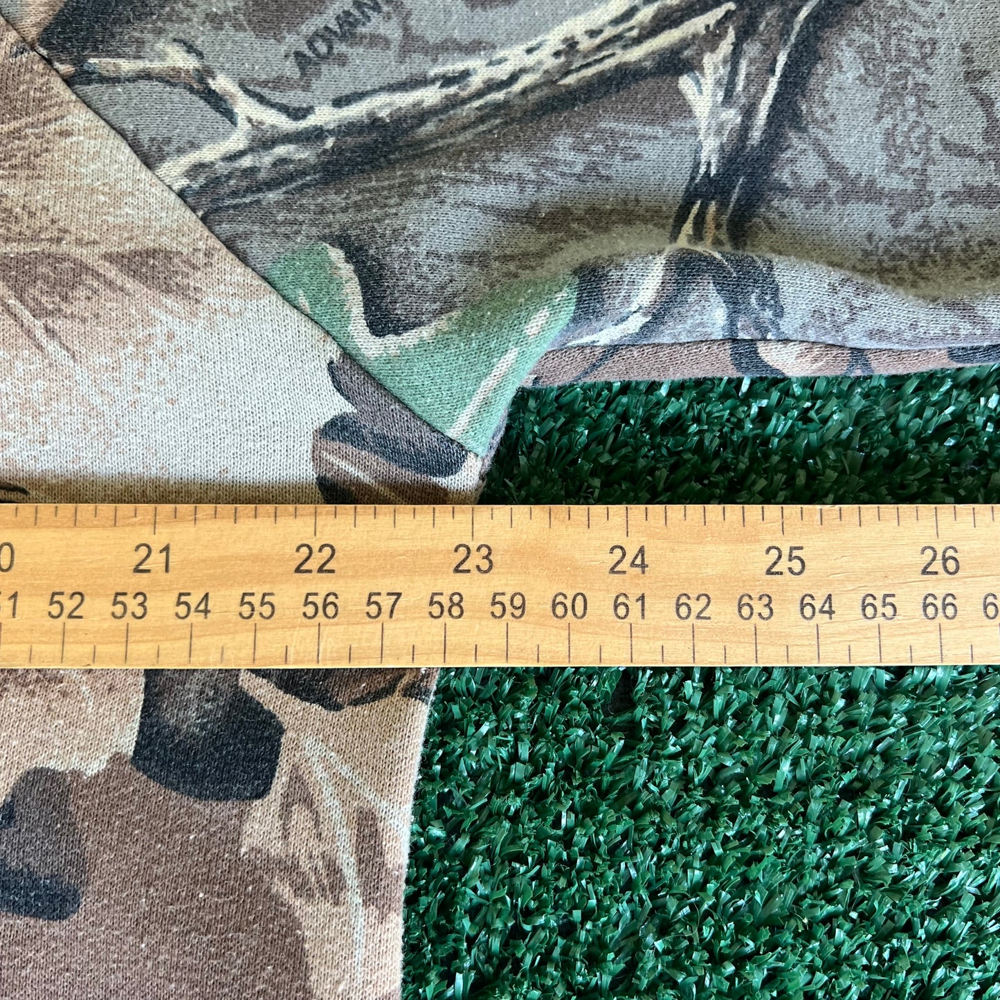 90s Cabela's Realtree Camouflage Full Zip Hoodie USA Made - Large  23x27"