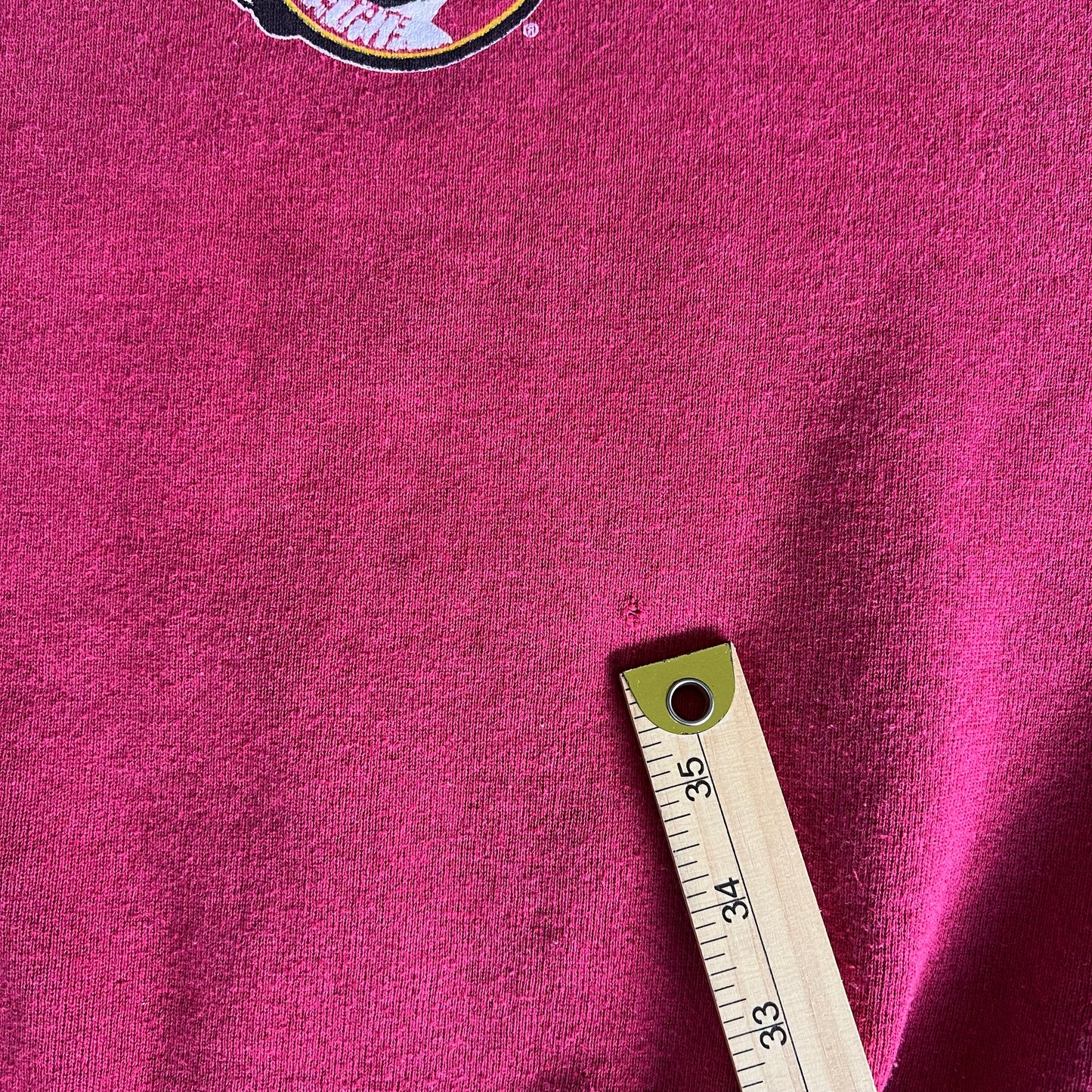90s Florida State Seminoles FSU Red Boxy Sweatshirt - XL