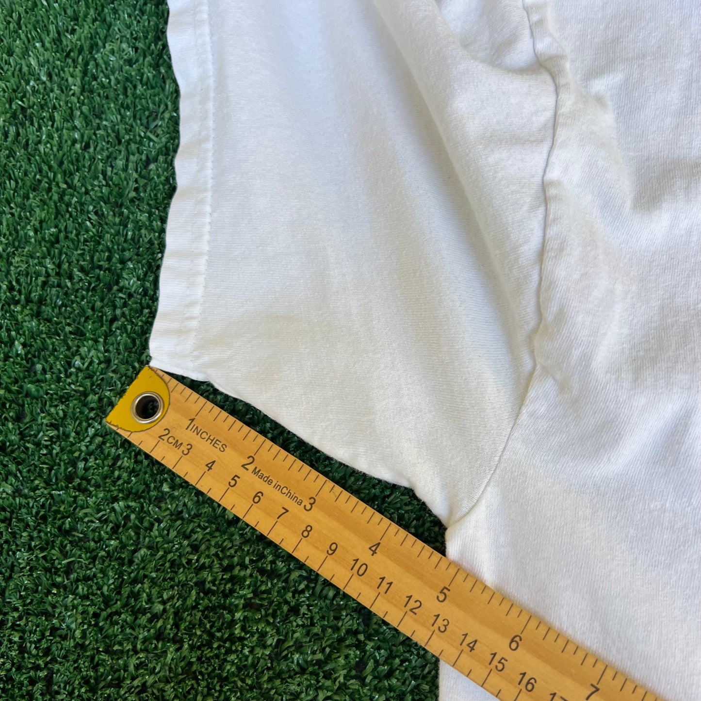 VTG 90s Y2K Men's The Body Shop Strip Club "Always Xciting" White T-Shrit - Large