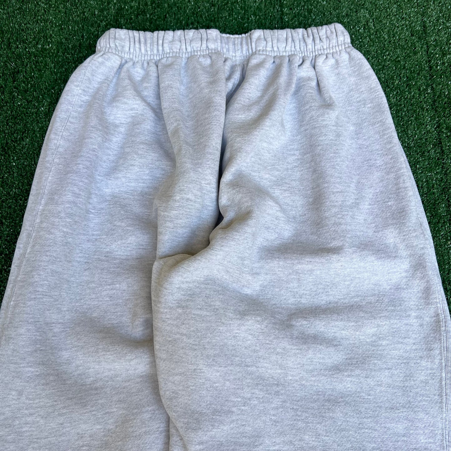 Vintage 90s Y2K Champion Reverse Weave Blank Gray Jogger Sweatpants - XL 26x28.5"