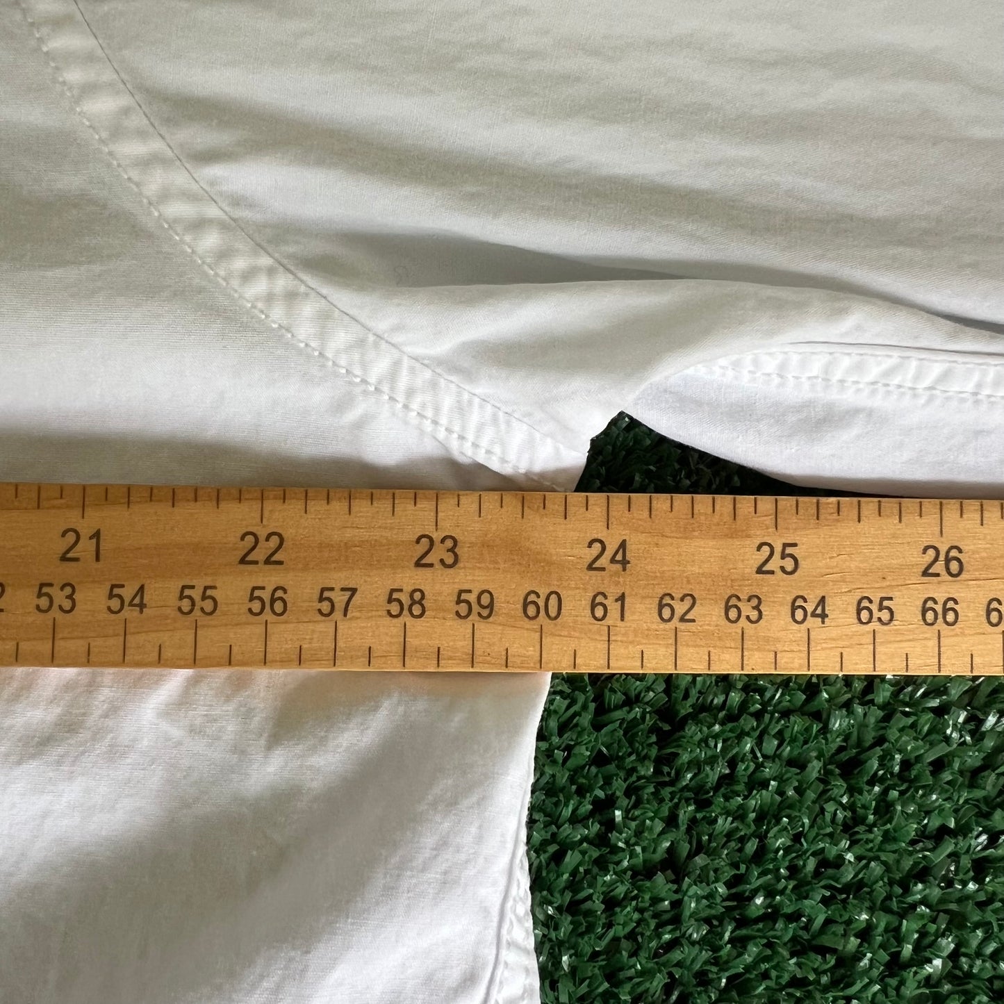 Y2K DKNY Jeans White Tribal Button Up Shirt - Large