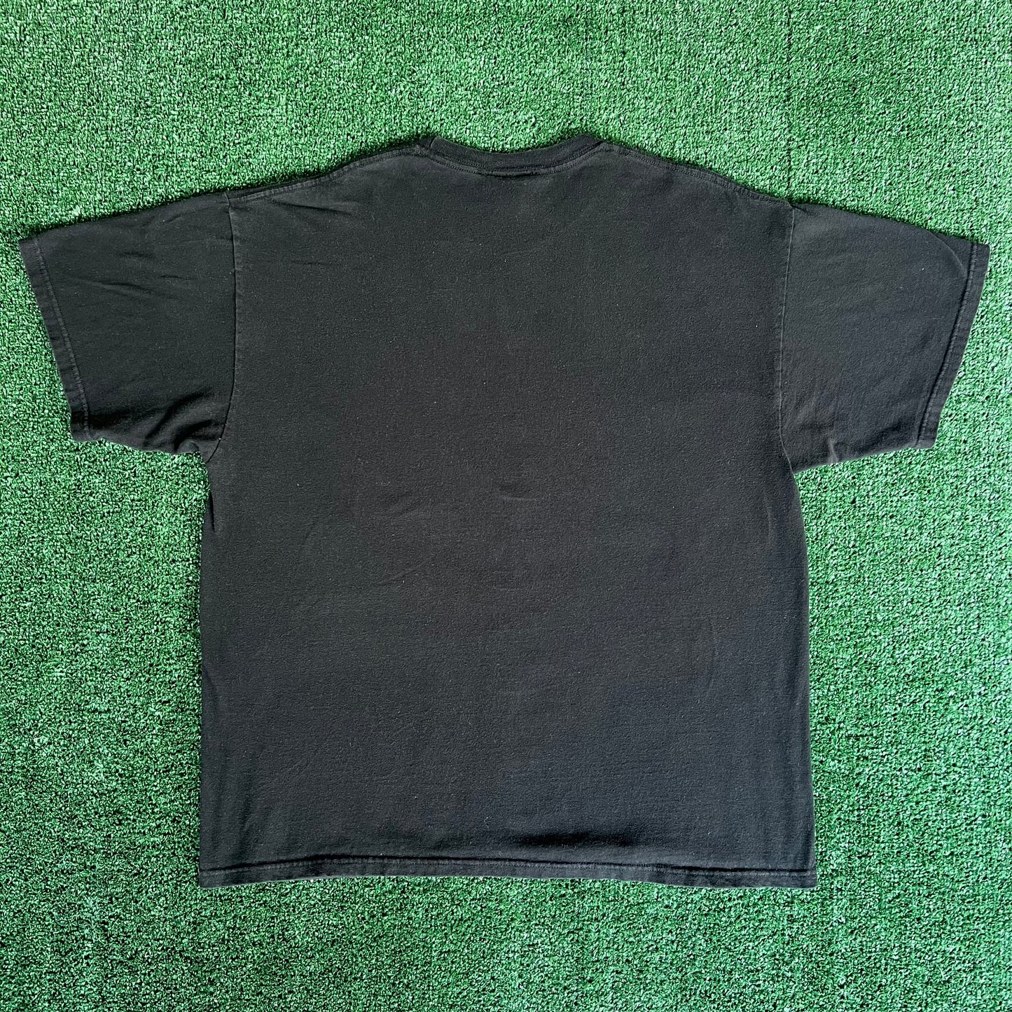 Y2K Fender Guitars "Music Is The Weapon Of The Future" AOP Black T-Shirt - XL