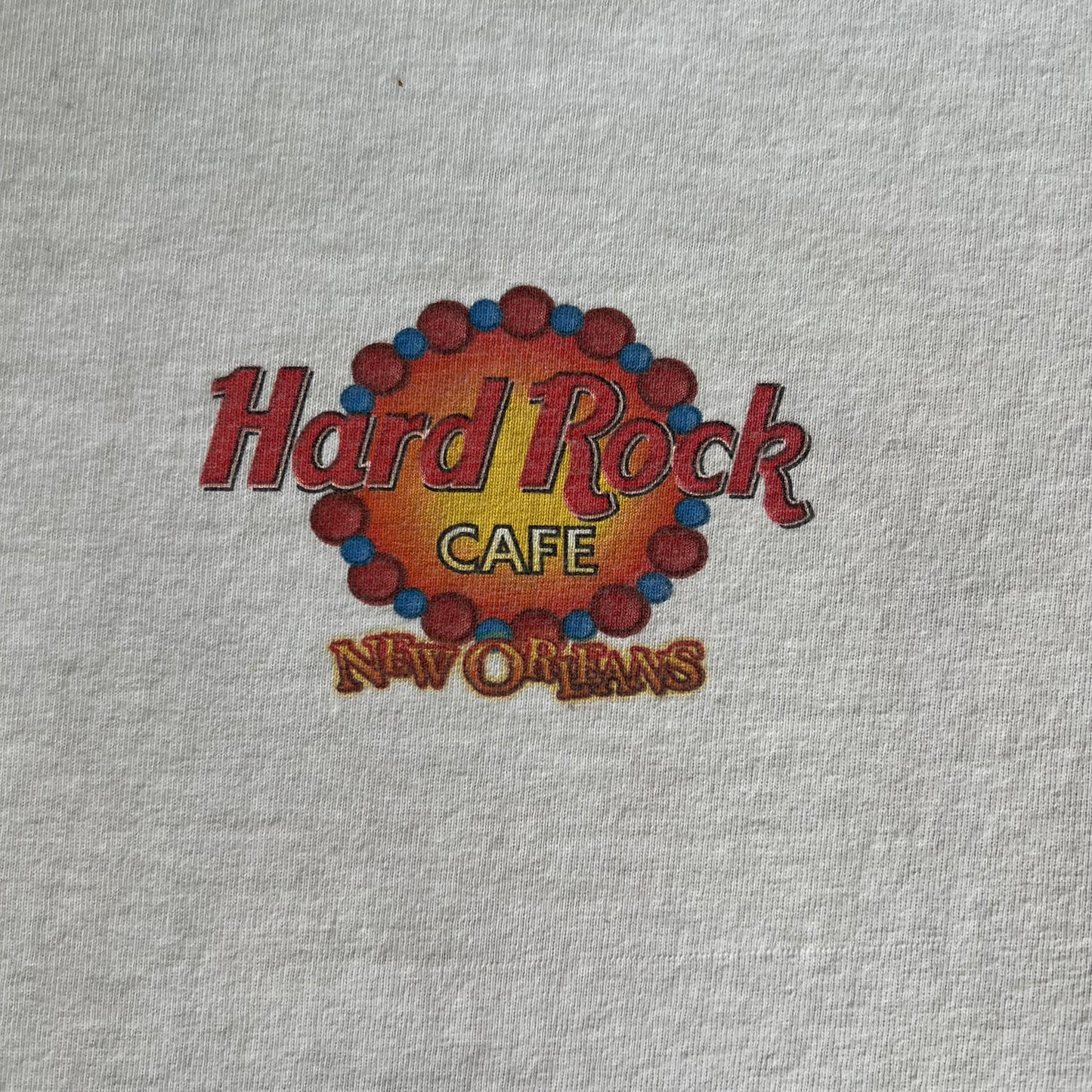 90s Hard Rock Cafe New Orleans White T-Shirt - XL