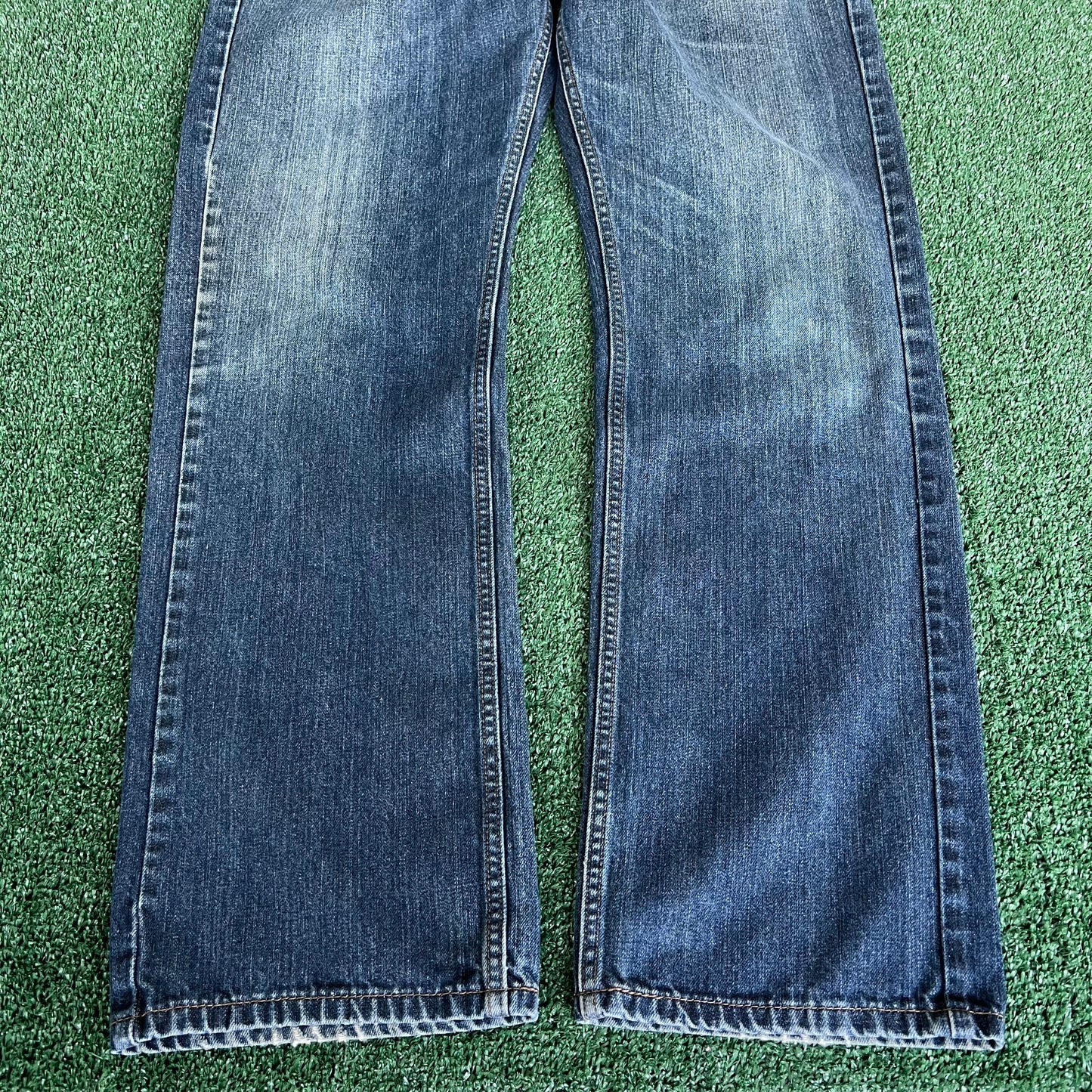 Y2K Levi's 559 Baggy Straight Medium Wash Blue Jeans - 36x32.5" 18" Openings