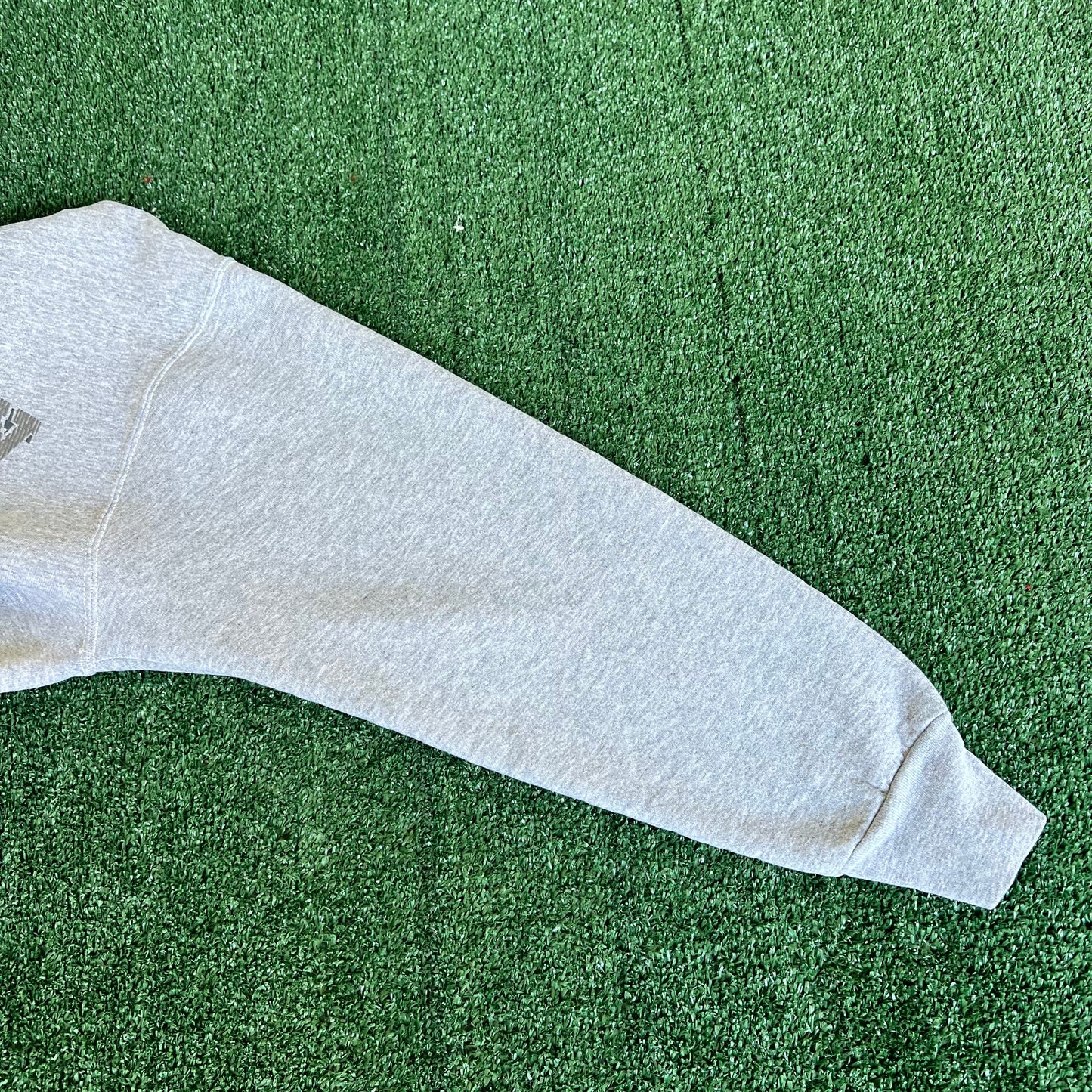 90s Pro Player NFL Green Bay Packers Gray Spellout Sweatshirt - Large