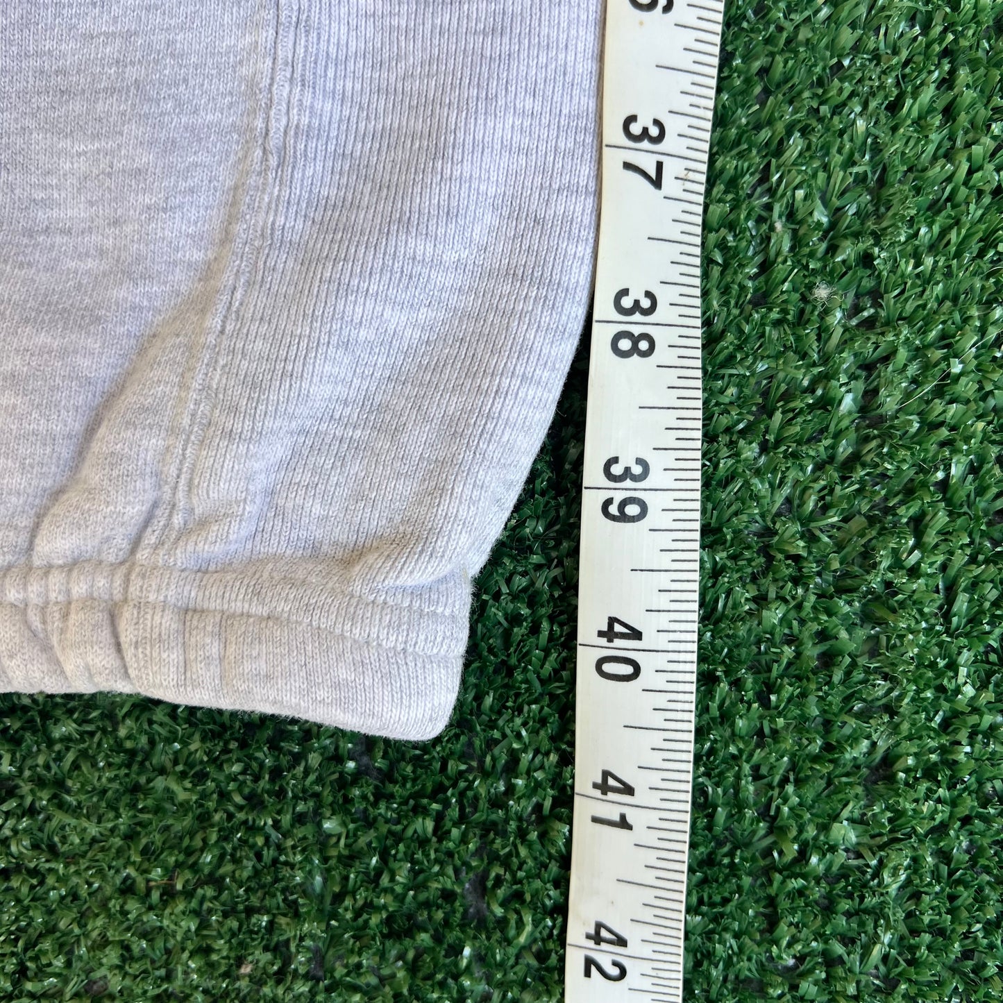 Vintage 90s Y2K Champion Reverse Weave Blank Gray Jogger Sweatpants - XL 26x28.5"