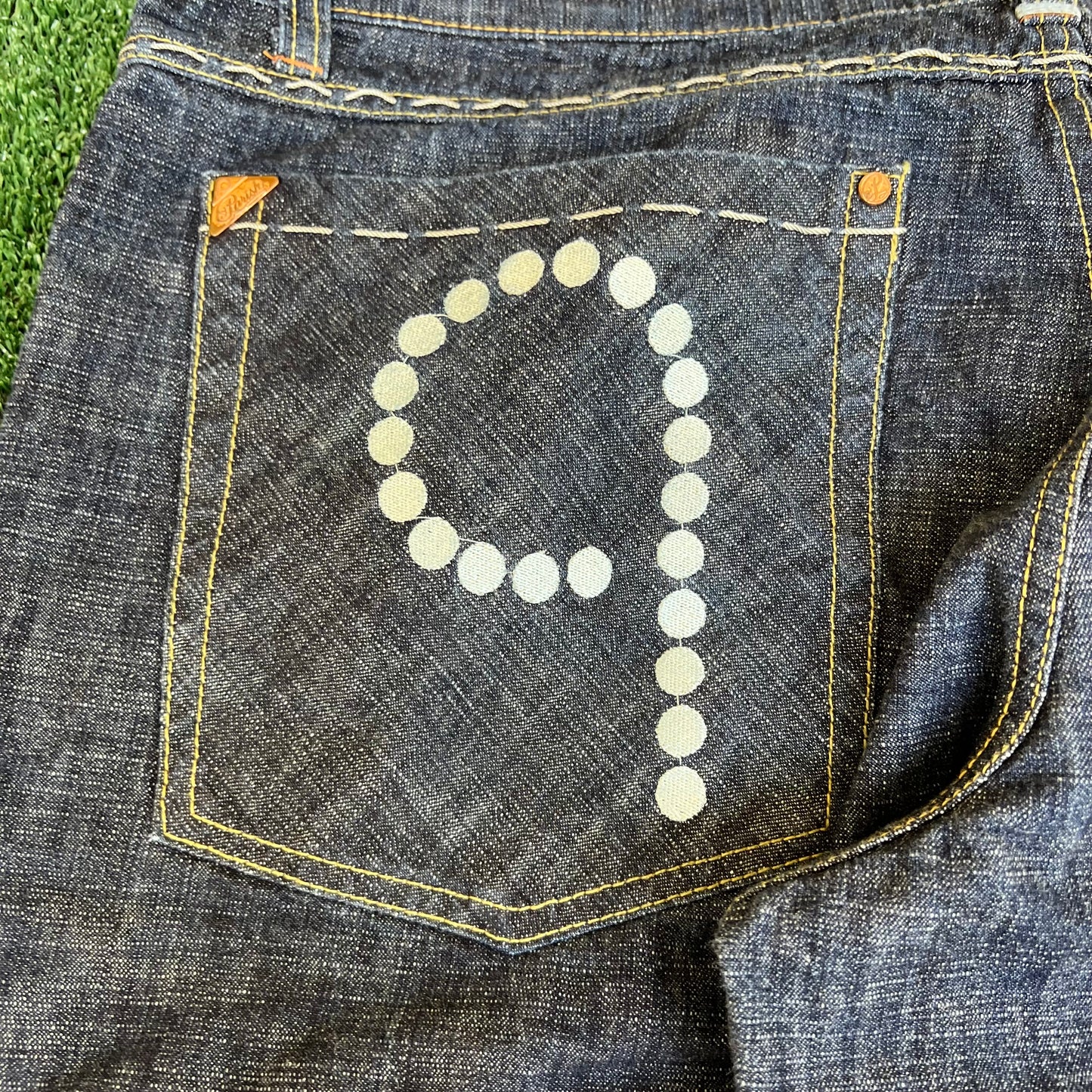 VTG Y2K Men's Parish Wide-Leg Indigo Blue Jeans 40x31" 20" Opens Southpole Style