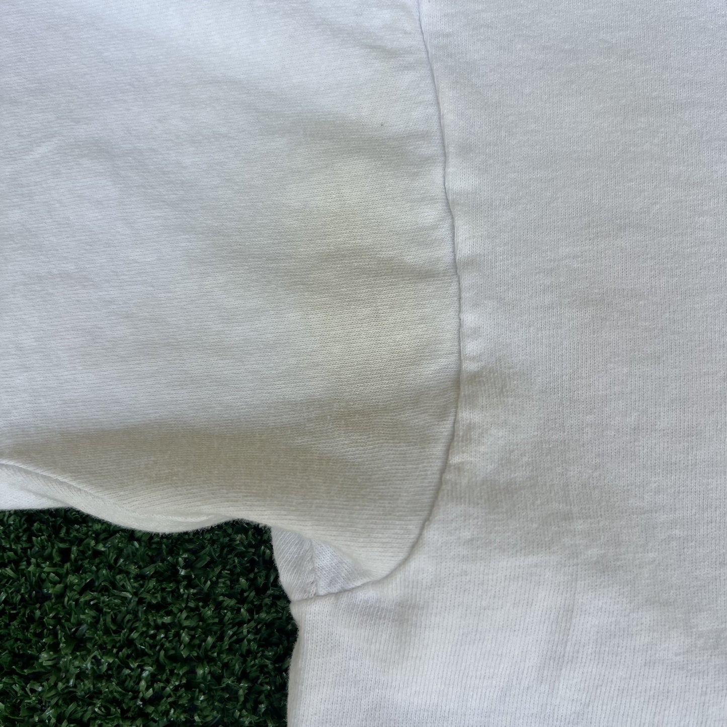 VTG Marlboro Adventure Team T-Shirt Men XL White Pocket Dirt Bike Motorcross 90s