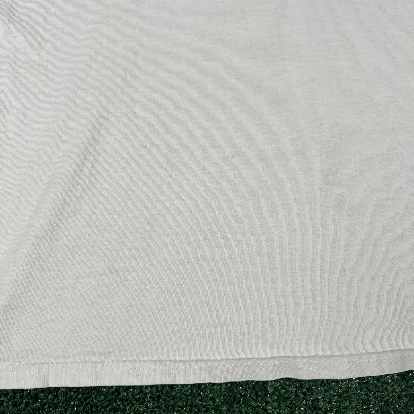 VTG Nike T-Shirt Mens XL White Blue Gray Tribal Logo Skate Rare 90s Y2K 00s
