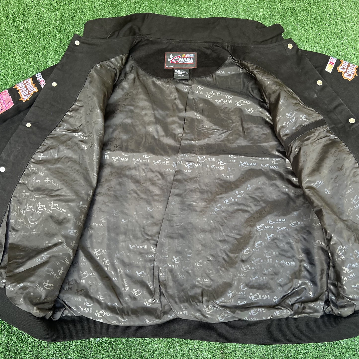 NWT VTG NASCAR Monsters Cereal Jacket Men’s 2XL – Count Chocula, Boo Berry, Franken Berry