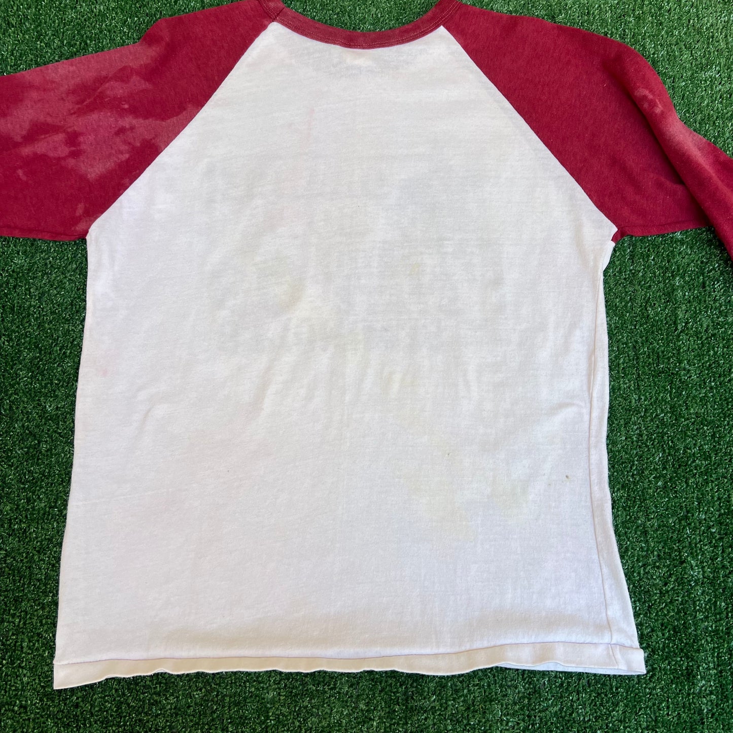 Vintage 80s Men's Florida State Seminoles FSU Orange Bowl LS Raglan Shirt Medium
