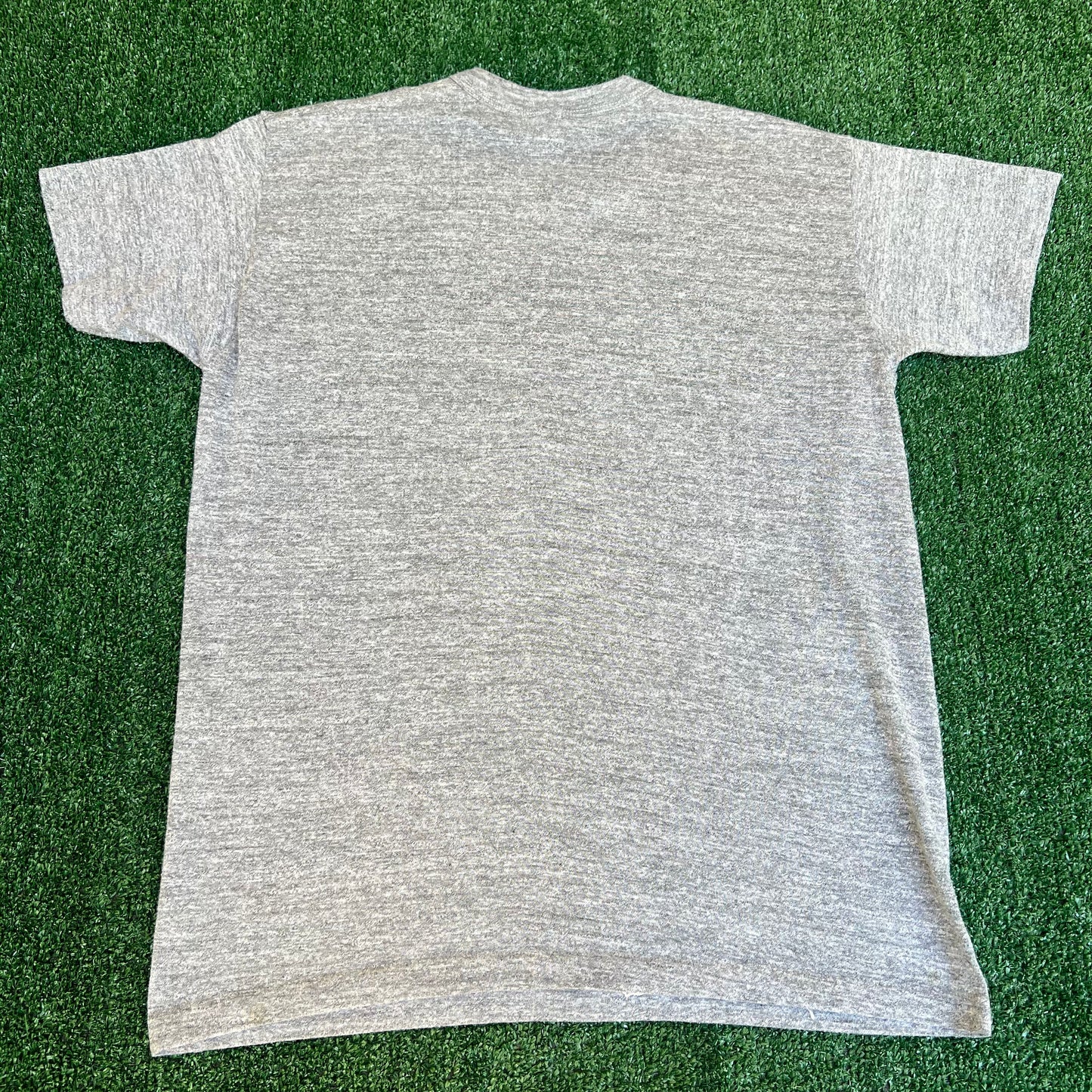VTG 70s Men US Air Force Football Stomps Vs. US Naval Academy Gray T-Shirt Large