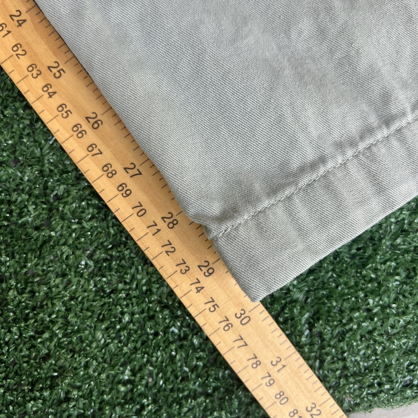 Vintage Y2K Men's Old College Inn OCI Wide-Leg Baggy Carpenter Gray Pants 36x30