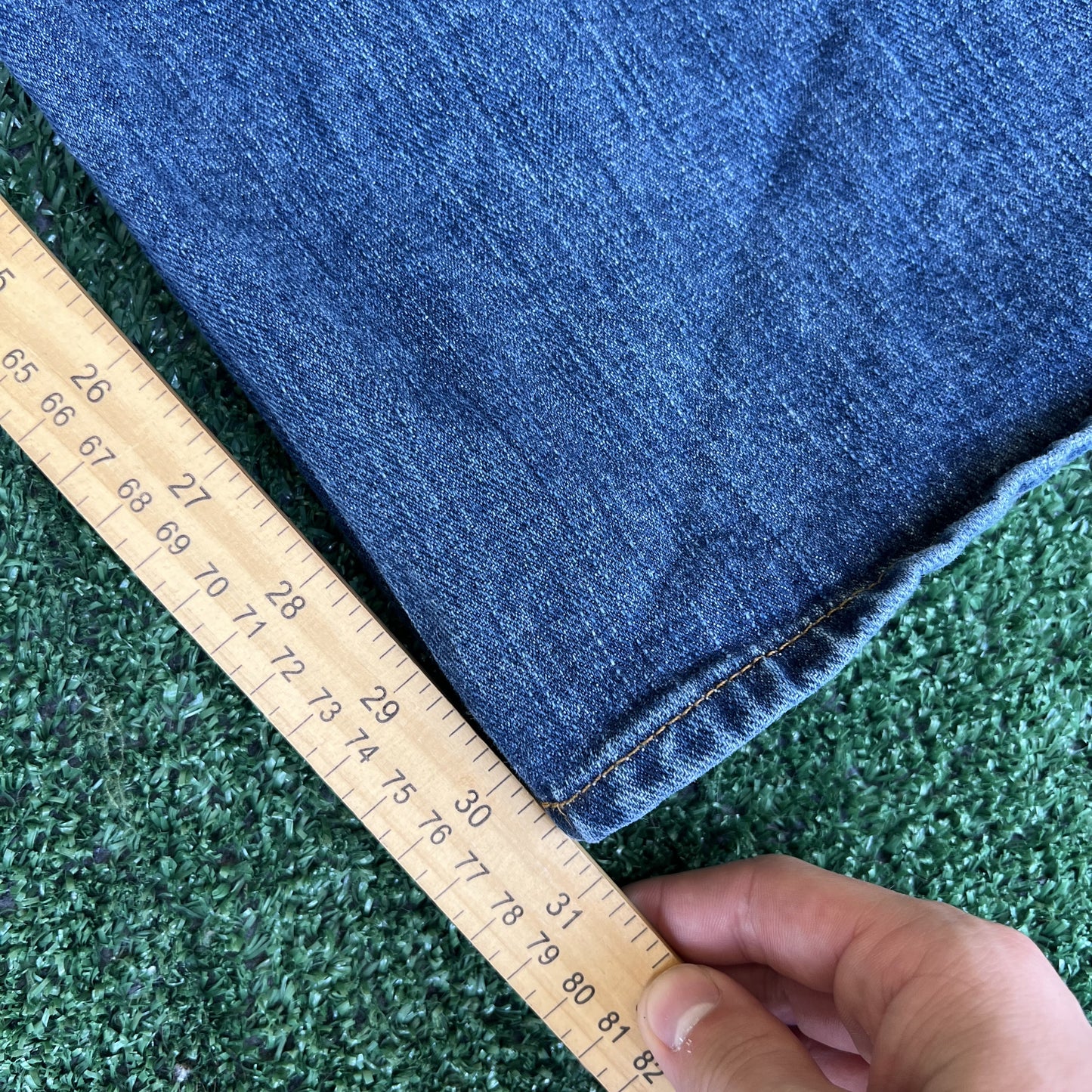Vintage 80s Men's Levi's Orange Tab Bootcut Flared 20517-0217 34x32 USA Made