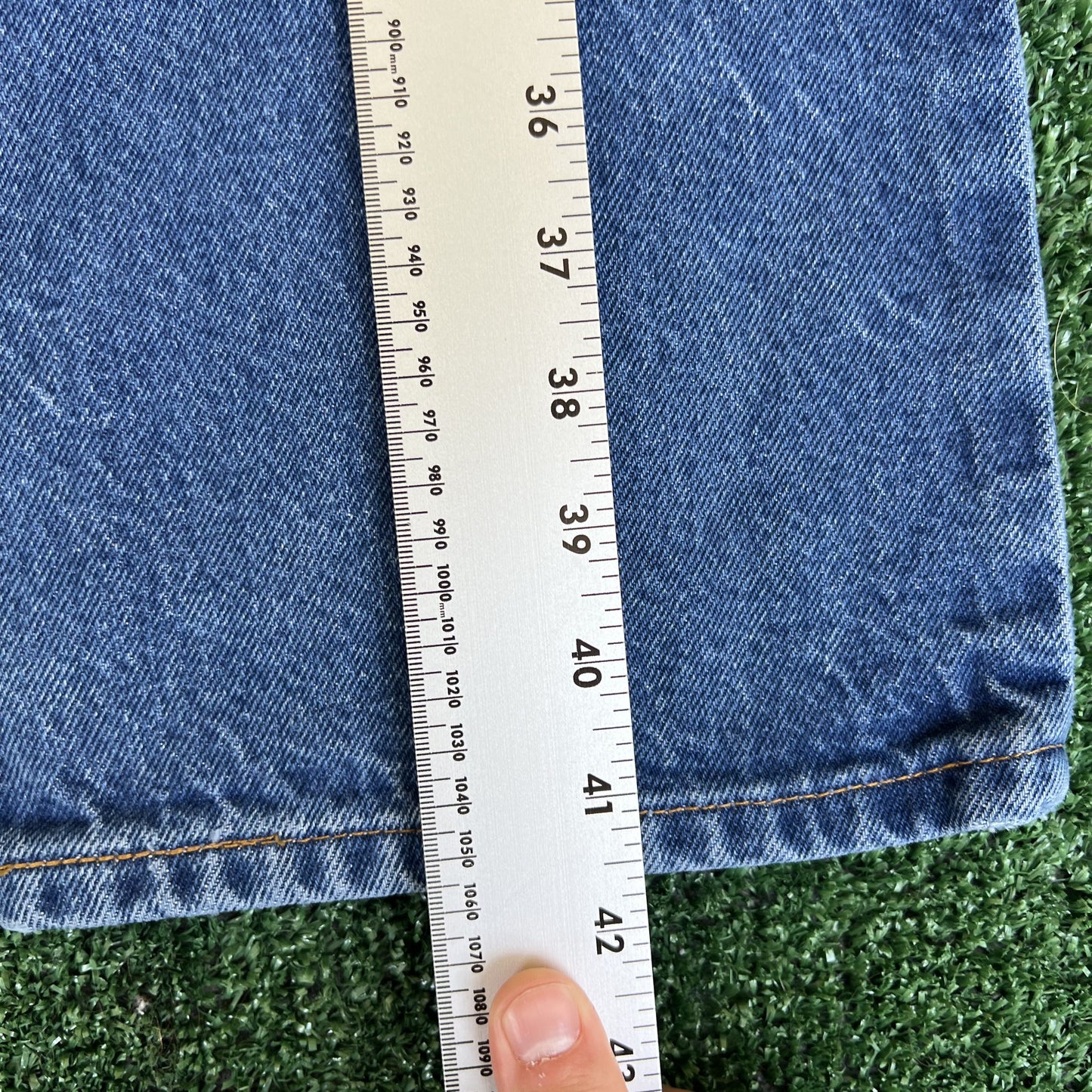Vintage 80s Men's Levi's Orange Tab Bootcut Flared 20517-0217 34x32 USA Made