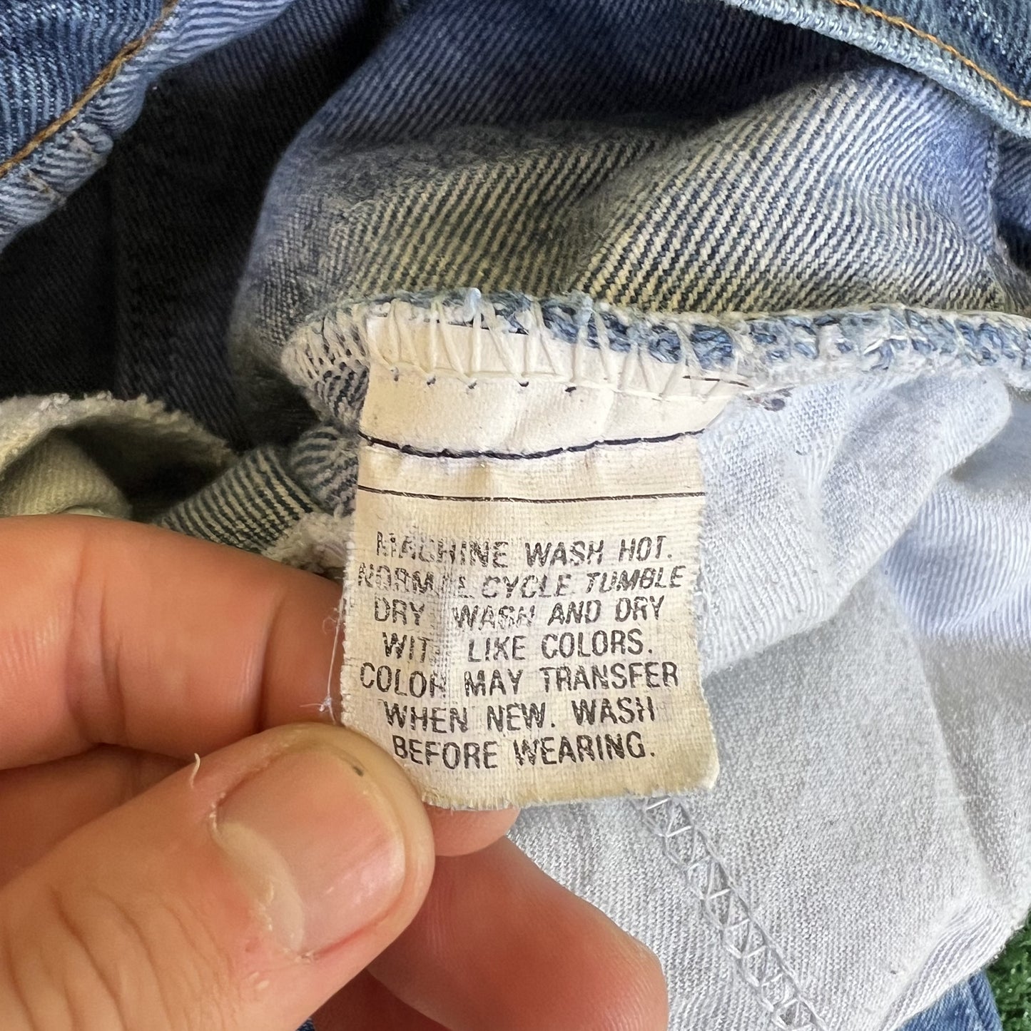Vintage 80s Men's Levi's Orange Tab Bootcut Flared 20517-0217 34x32 USA Made