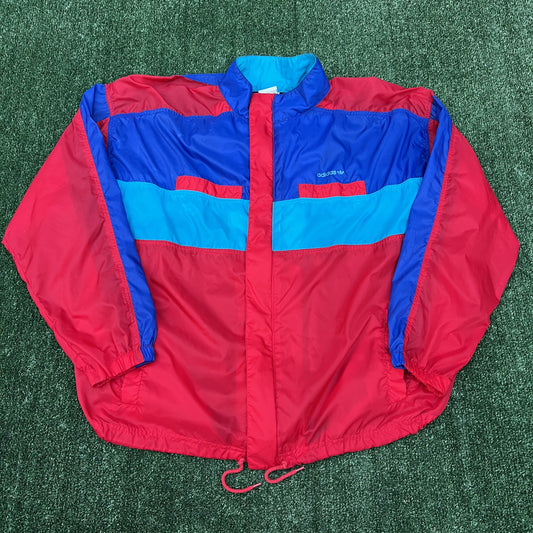 Vintage Adidas Windbreaker Men’s XL Colorblock Lipton International Tennis 80s