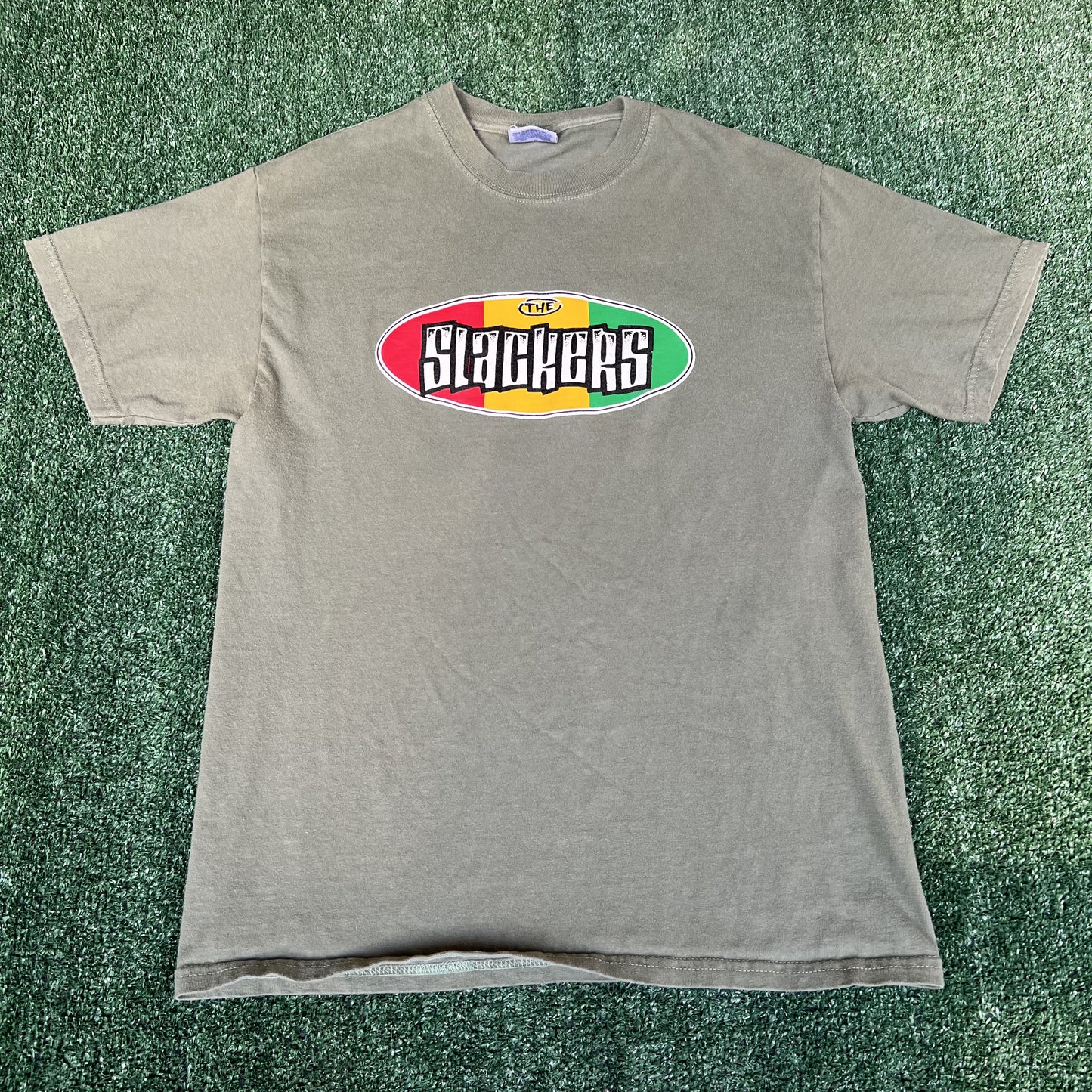 VTG Y2K Men's The Slackers Ska Rocksteady Reggae NYC Band Music T-Shirt Medium