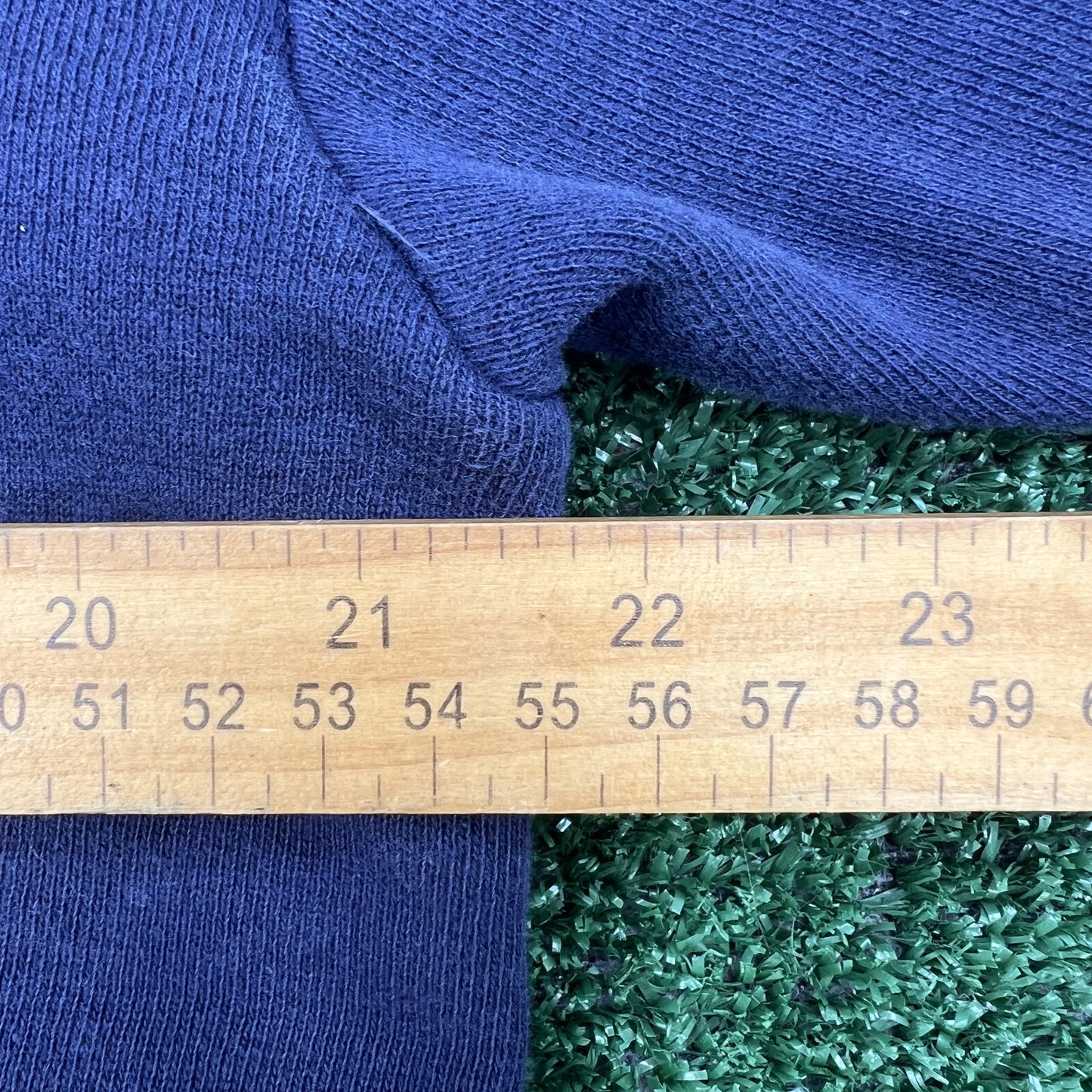 Vintage Sears Hoodie Men’s XL Navy Blue Faded Swift Zipper 50s 60s USA Boxy Fit