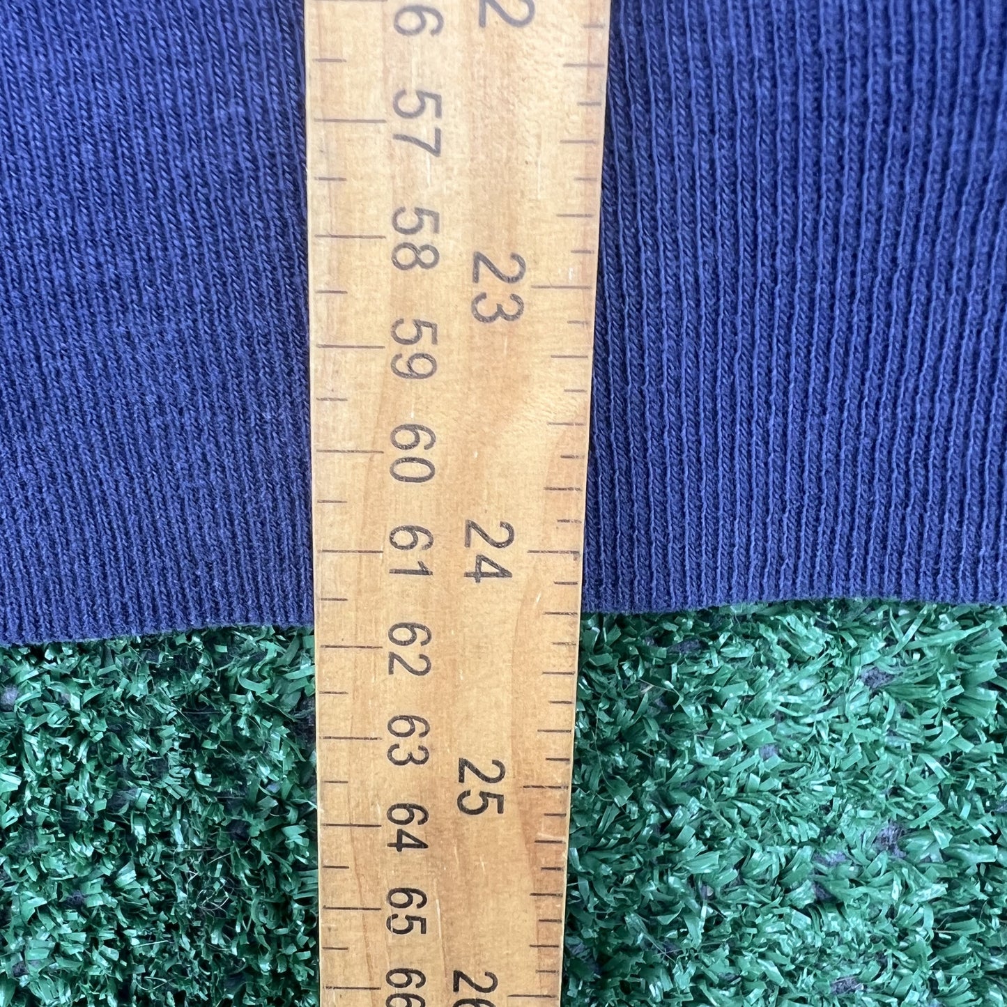 Vintage Sears Hoodie Men’s XL Navy Blue Faded Swift Zipper 50s 60s USA Boxy Fit